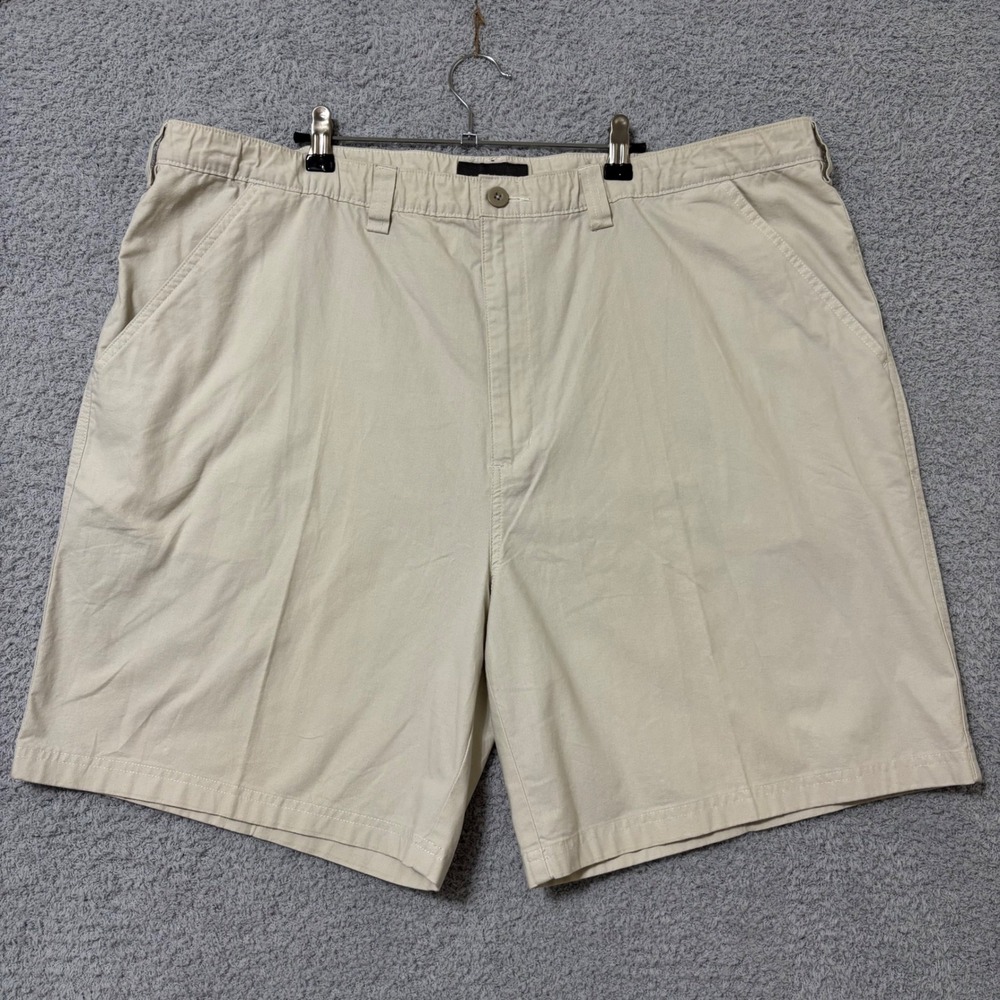 Men's Size‎ 44 Beige Cotton Chino Shorts 8" Inseam Casual Summer